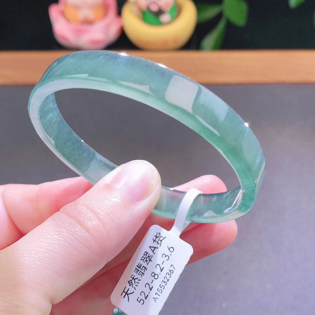 翡翠未镶嵌手镯天然翡翠