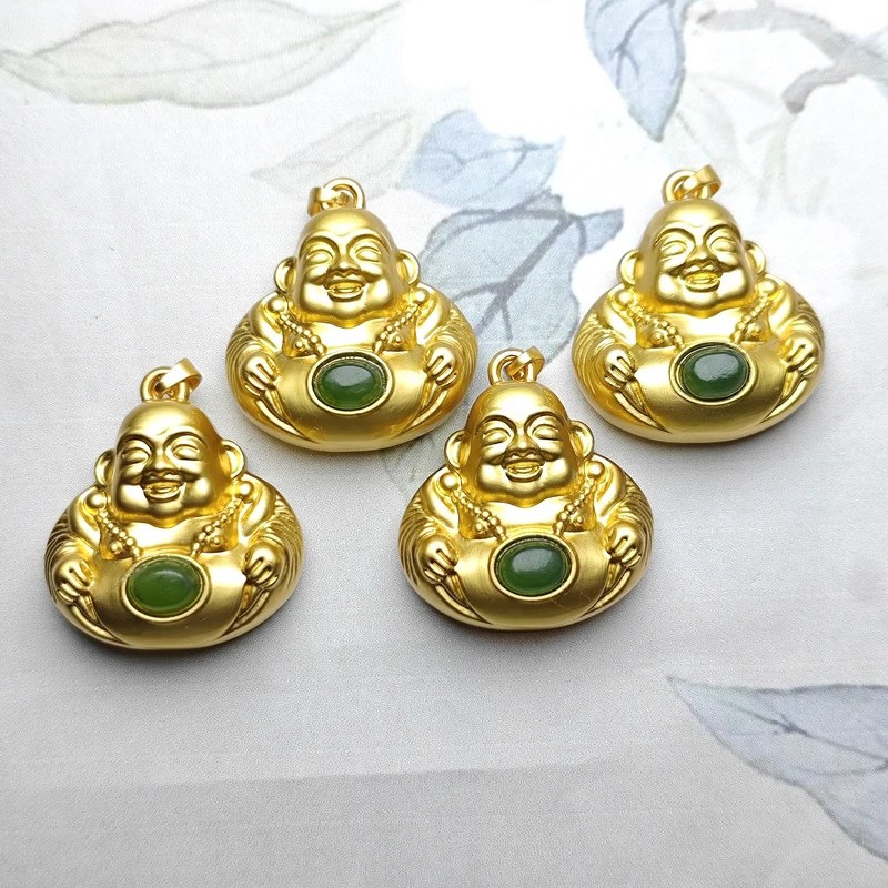 和田玉弥勒佛吊坠多样性发货拍一发一【FX】
