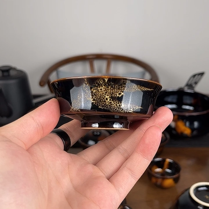 杯鱼*鹧鸪斑微瑕主人杯