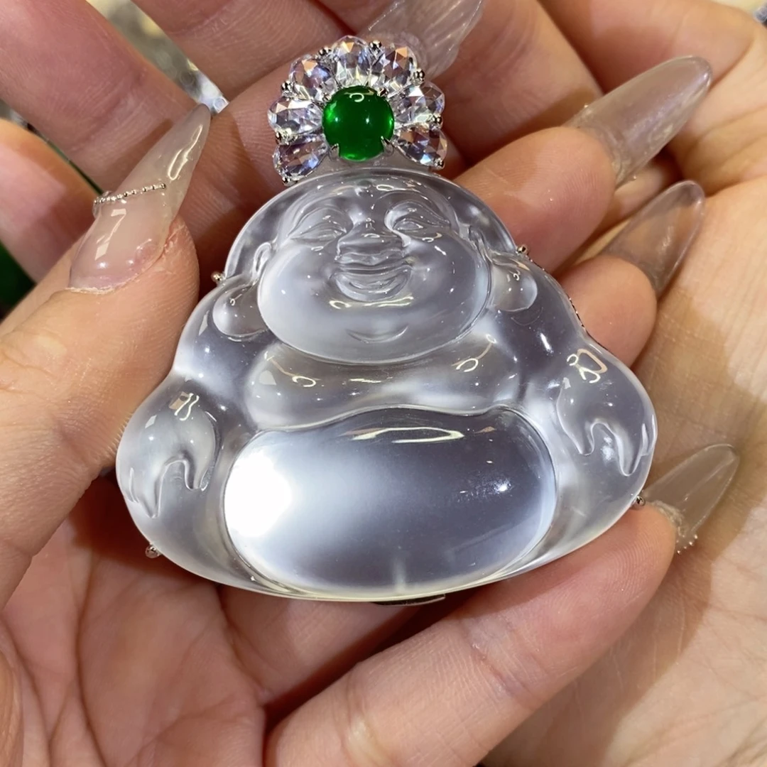 石英质玉颈饰银S925镶嵌柠****）