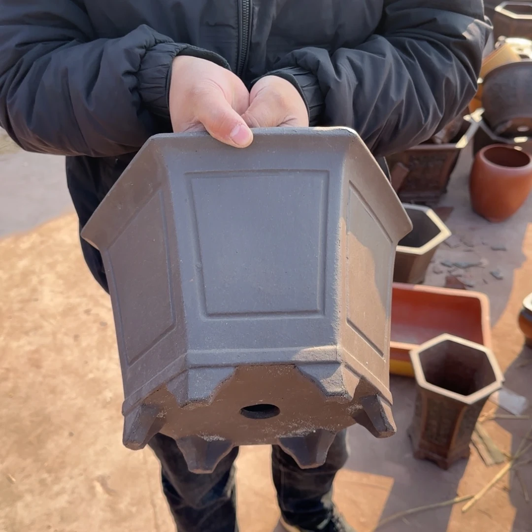 紫砂花盆口径26.16口径