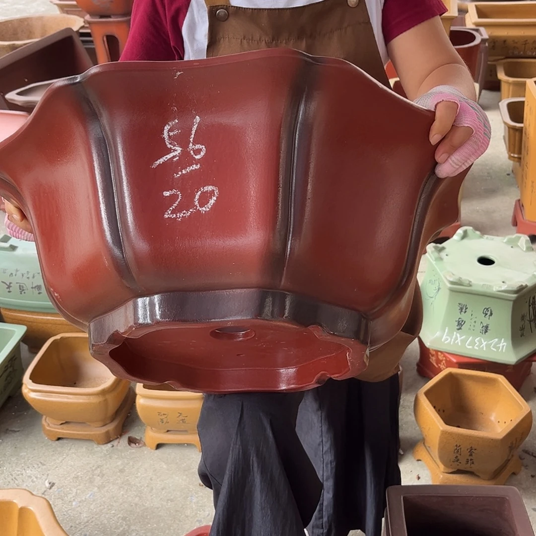 紫砂花盆盆景艺术