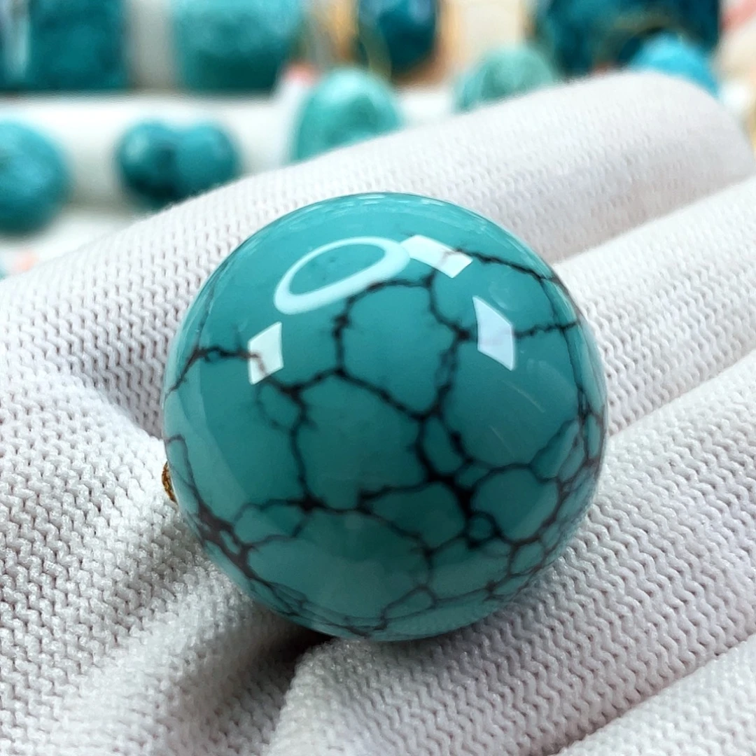 绿松石未镶嵌车挂尺寸26