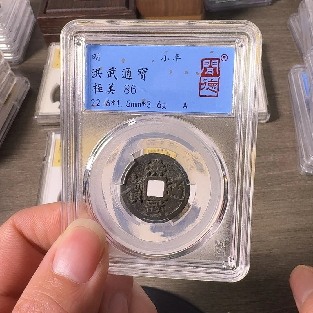 铜A闻博文化洪武通宝