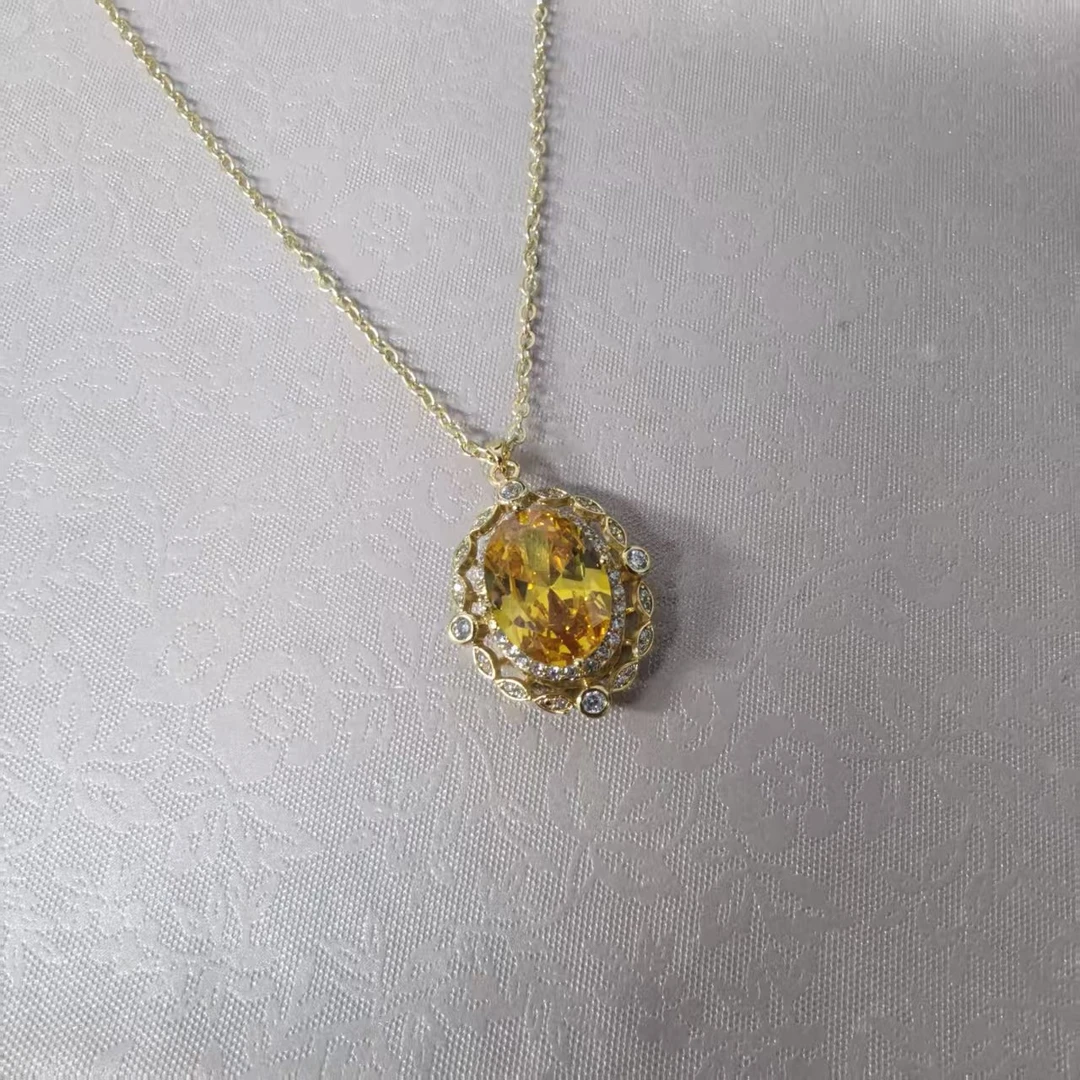 【ANNA严选】时尚精美高级精美黄首饰C043