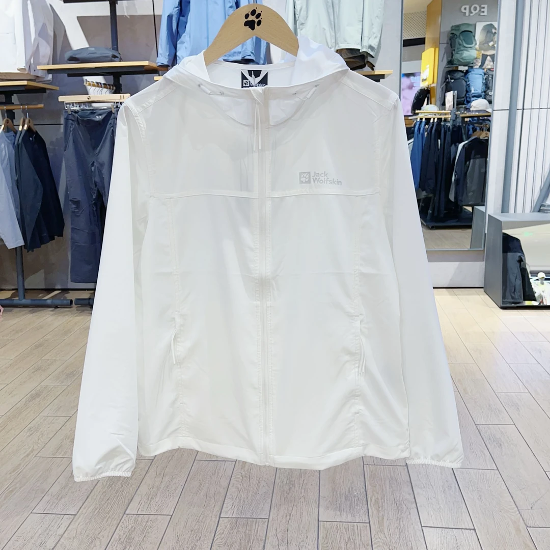 Jack wolfskin/狼爪男士拒风 防晒薄外套 53190535488【WH】