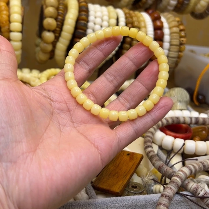 驼骨手串/手链直径7直切微瑕