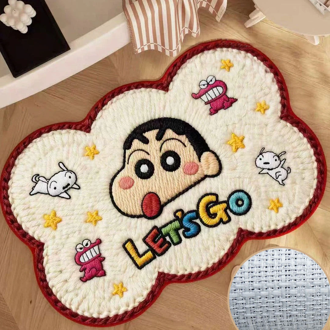 【毛线风】吸水防滑脚垫卡通可爱垫卫生间玄关垫通用脚垫