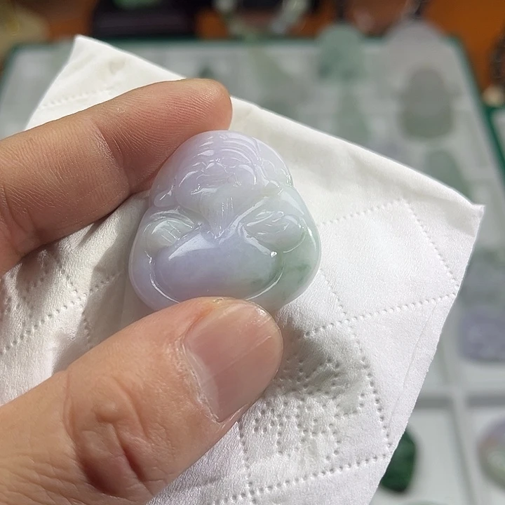 翡翠未镶嵌颈饰天然缅甸翡翠