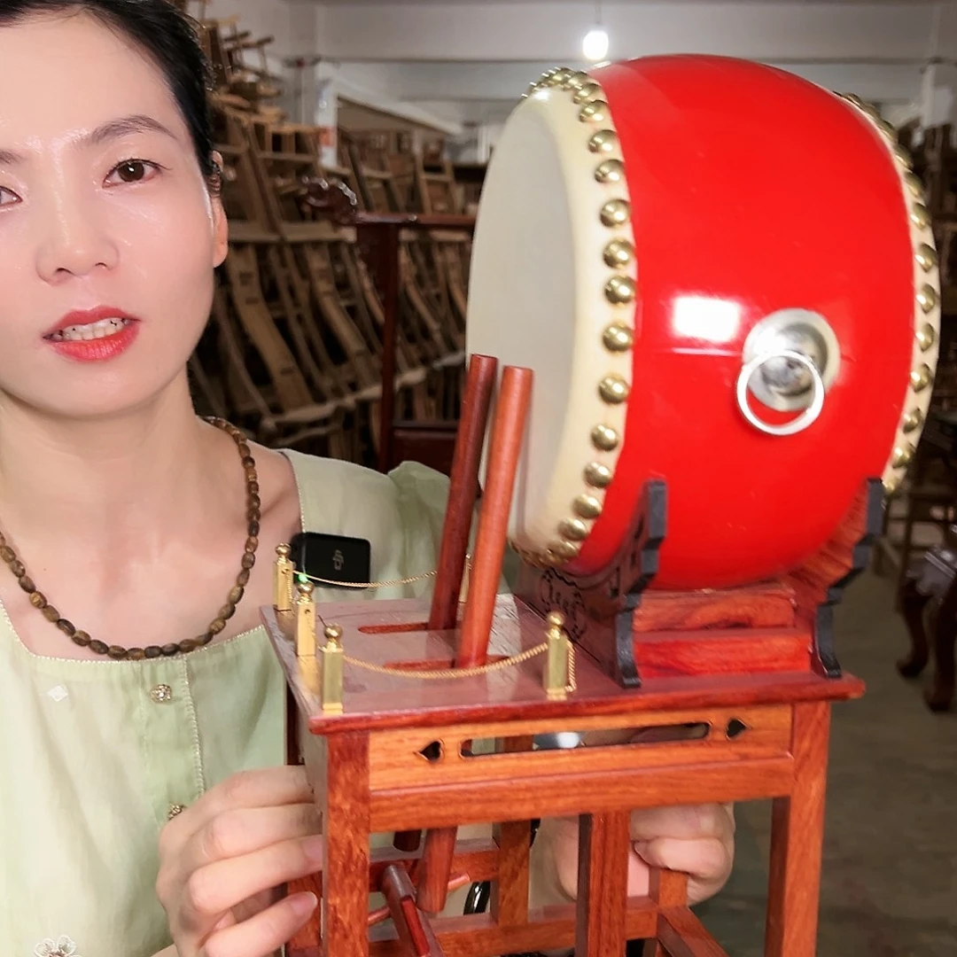 大果紫檀（缅甸花梨）其他乘风破浪鼓