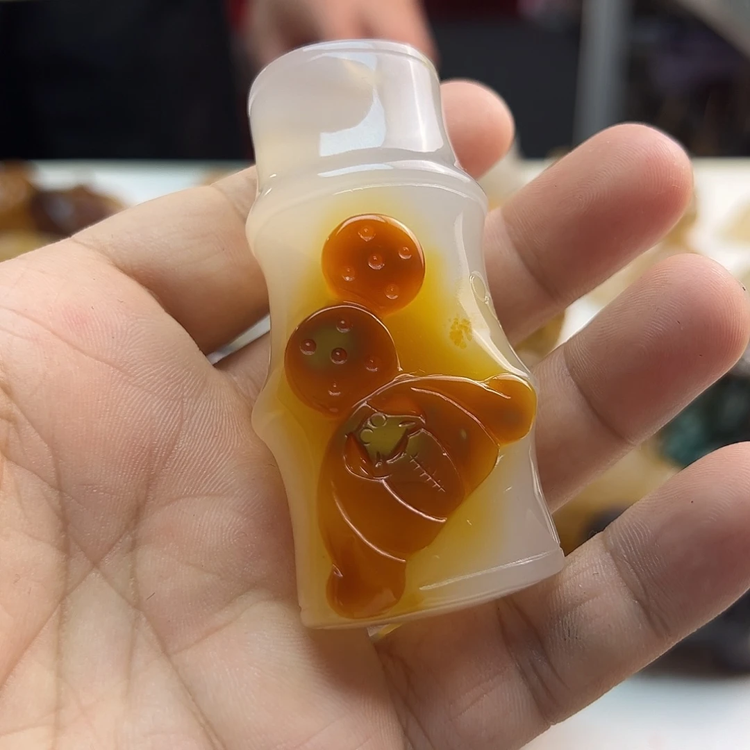 玛瑙/玉髓合金颈饰