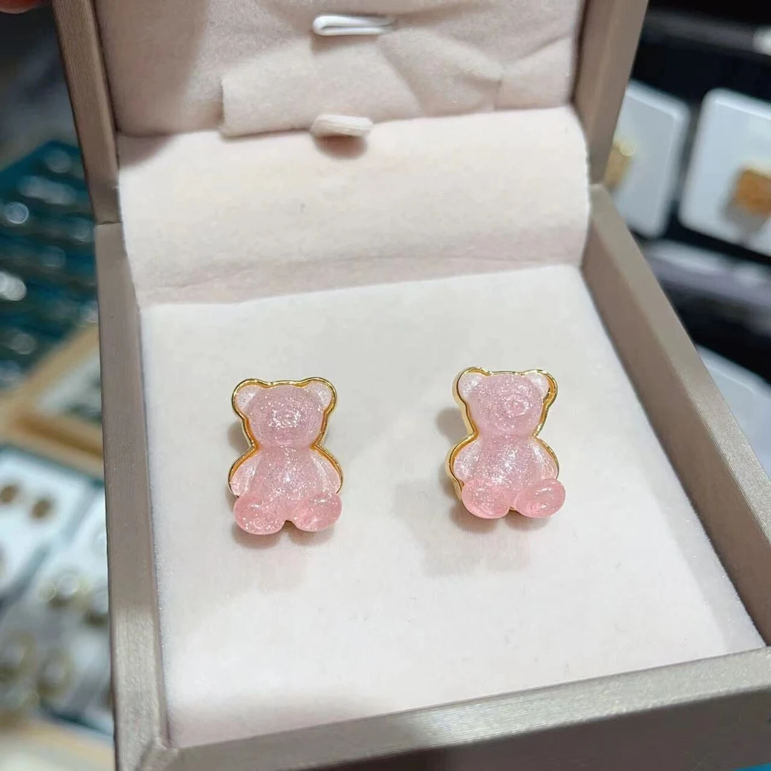 非金属布艺耳饰 精美耳饰轻奢时尚百搭