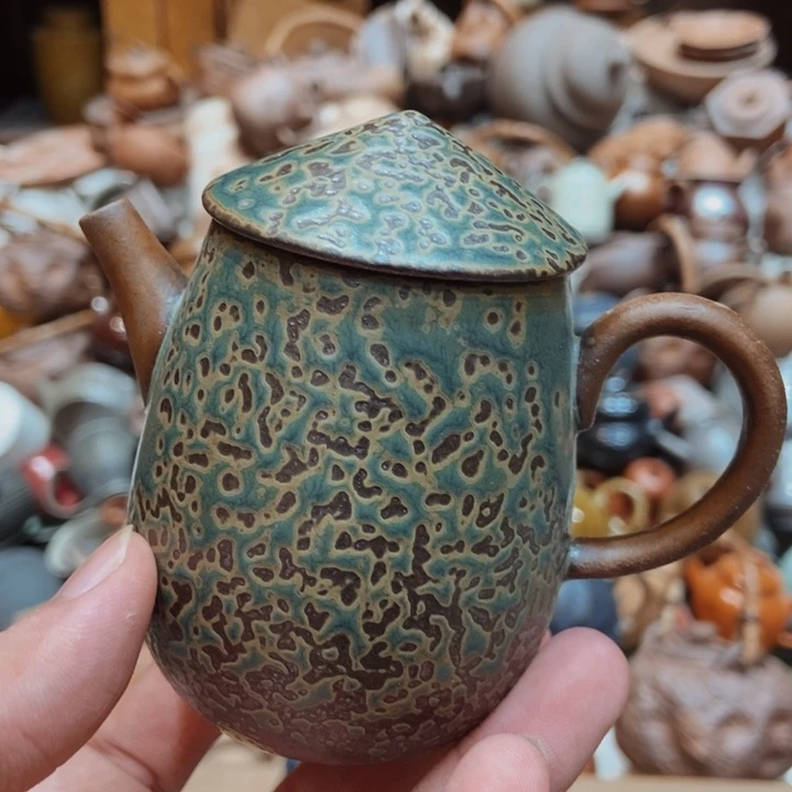 柴烧老岩泥高端茶器