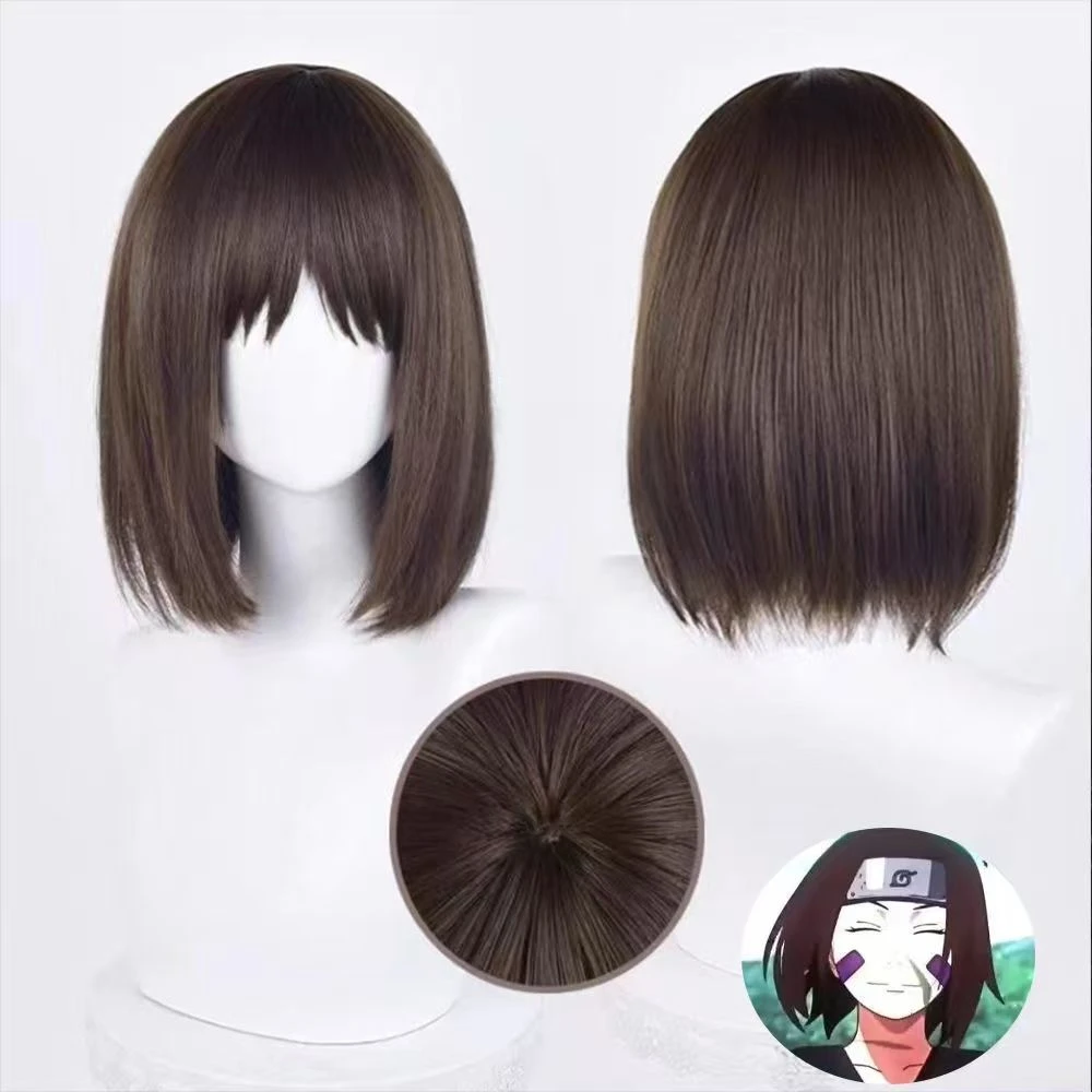 美发奇缘 火影忍者 野原琳cos假发 短直发动漫波波头万用整顶头套
