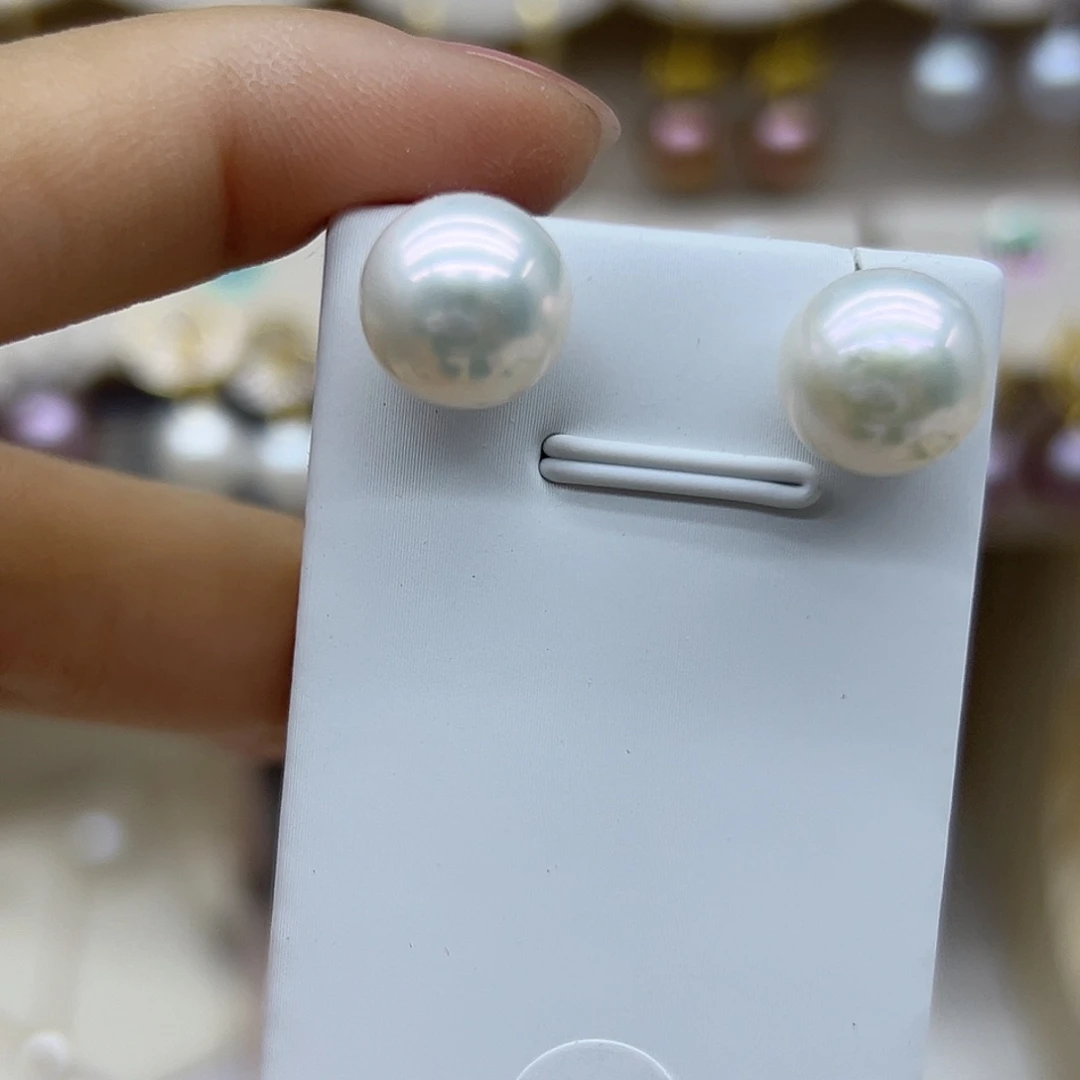 淡水珍珠银S925镶嵌颈饰15