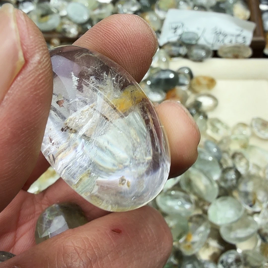 m***y未镶嵌珠宝半成品水晶