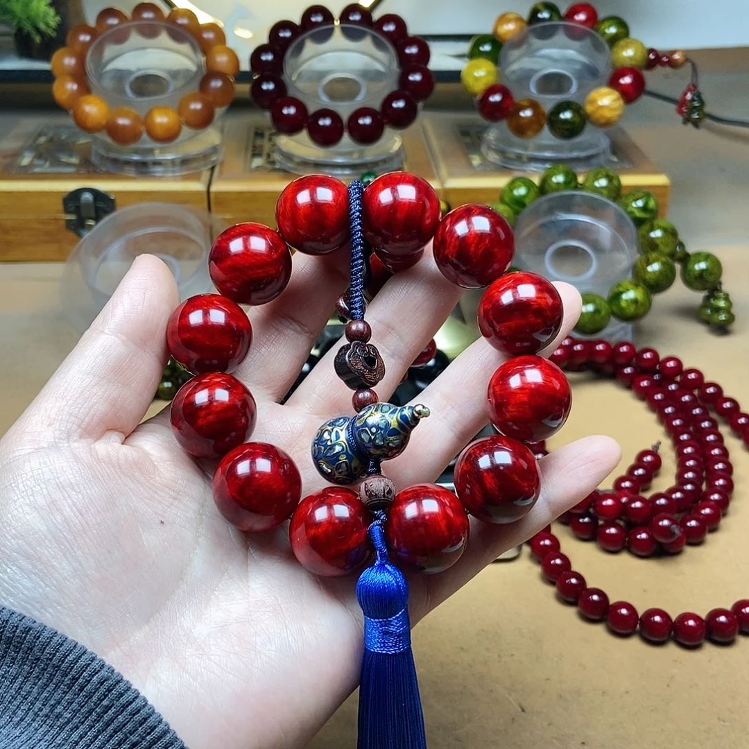 【闪购商品】贝壳杉（血龙木）手串/手链尐*2.0红雷击