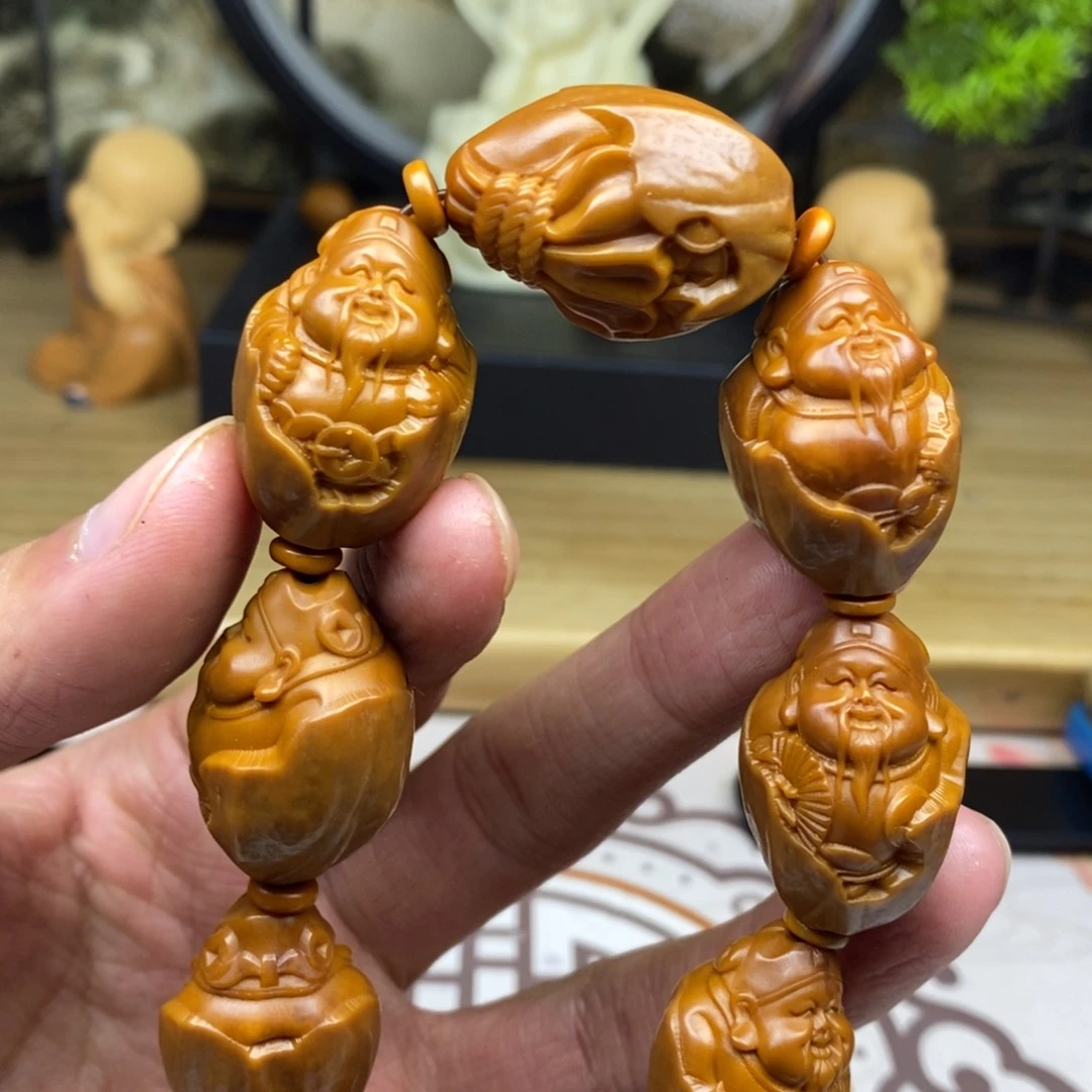 橄榄核手串/手链橄榄核雕工艺手串