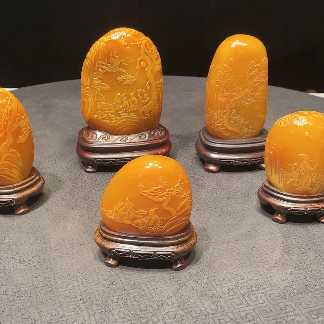 【闪购商品】寿山石王****3山水画作品欣赏