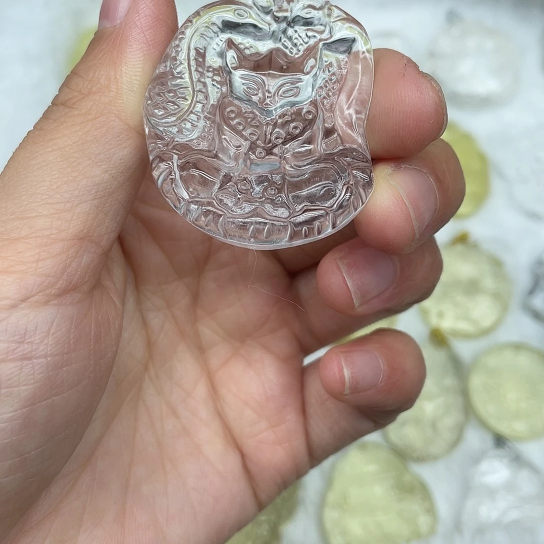 水晶吊坠配件未镶嵌