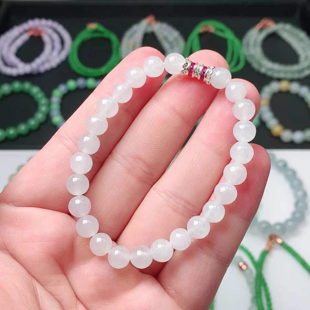 翡翠未镶嵌手链翡翠