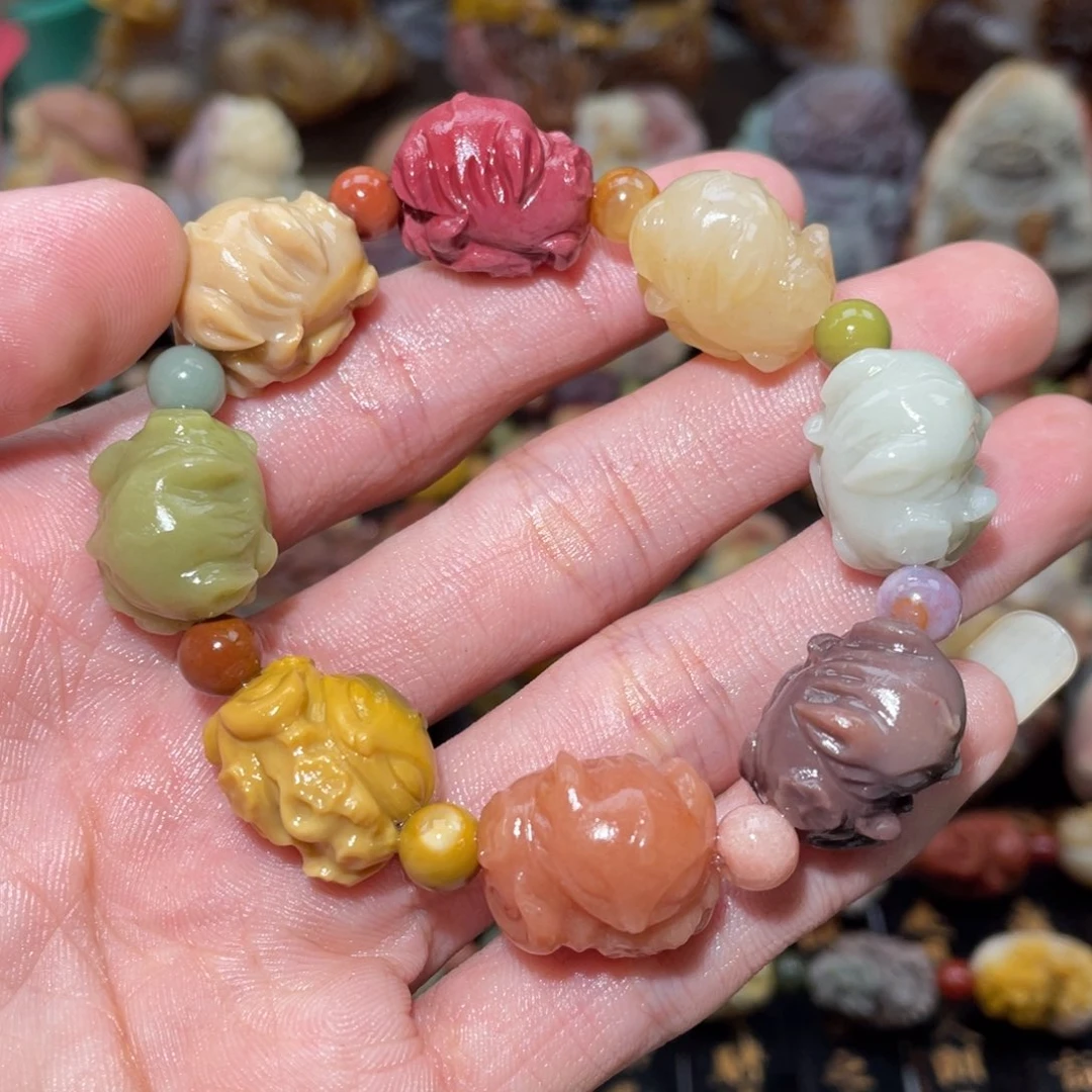 石英质玉未镶嵌手链