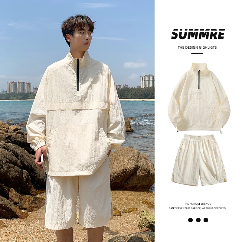 【Norules】UPF50+防晒衣男生新款夏季轻薄舒适透气薄款防晒套装