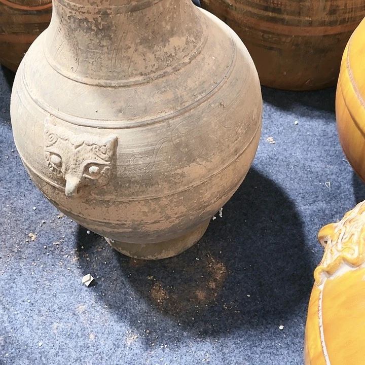 瓦当摆件摆件茶桌茶台陶瓷不**忧