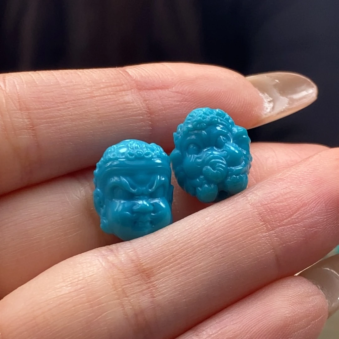 未镶嵌绿松石挂件影**播