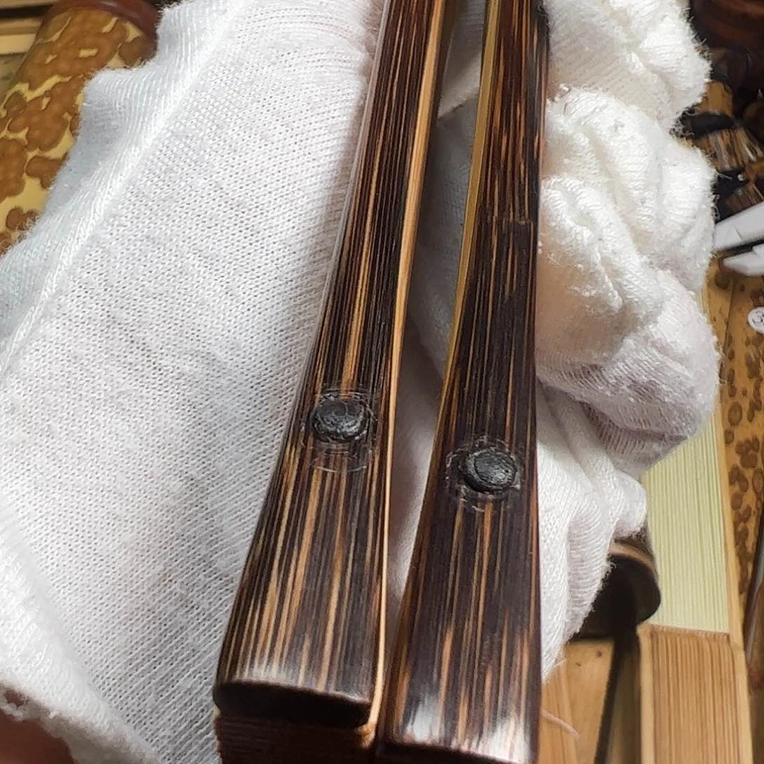 扇子云*半棕竹折扇合拍