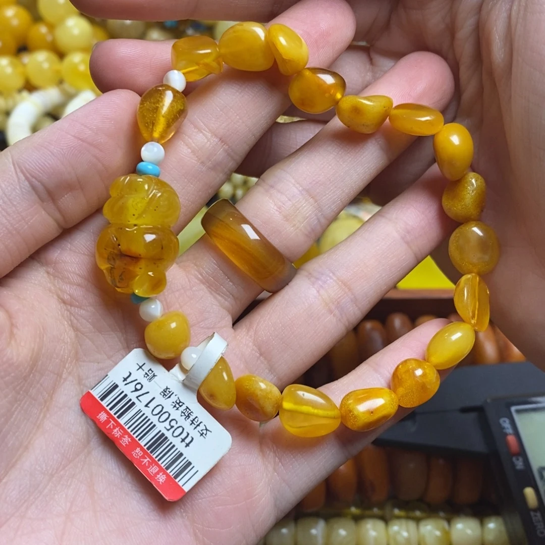 琥珀未镶嵌珠宝奇石蜜蜡