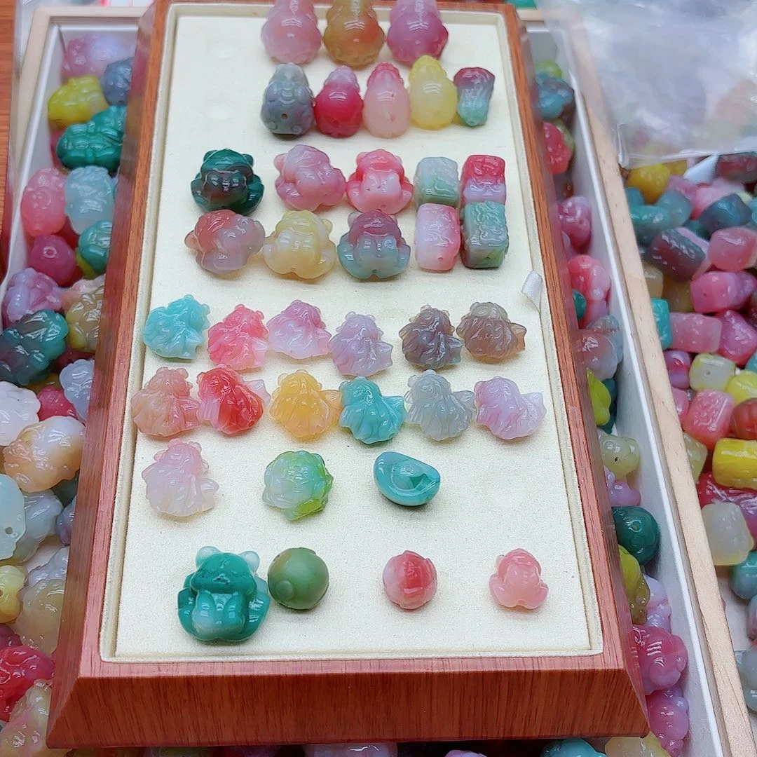 玛瑙/玉髓手链未镶嵌给****叶盐源66