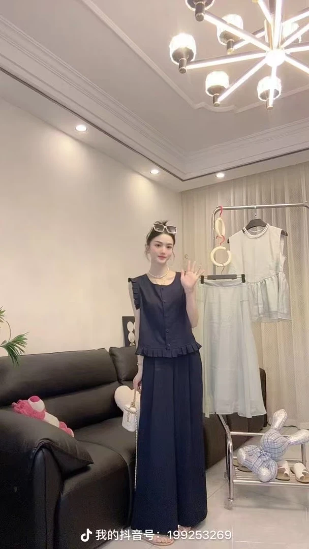 衬衫时尚套装休闲风轻熟风法式裤子