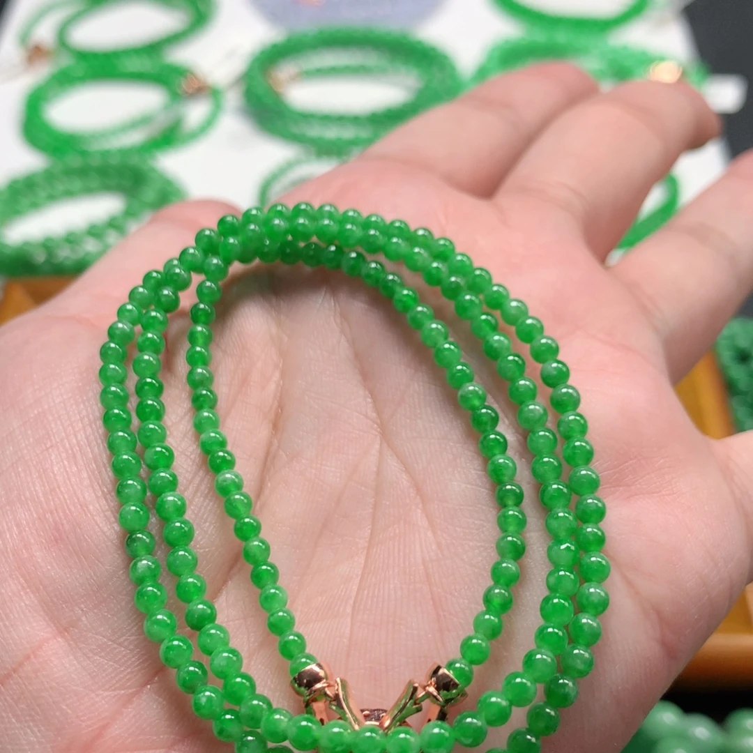 翡翠未镶嵌手链翡翠