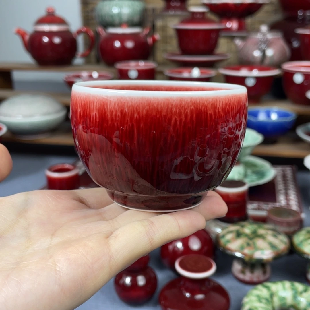 景德镇原矿陶瓷 茶碗杯