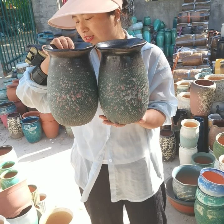 口15高23两个盆子