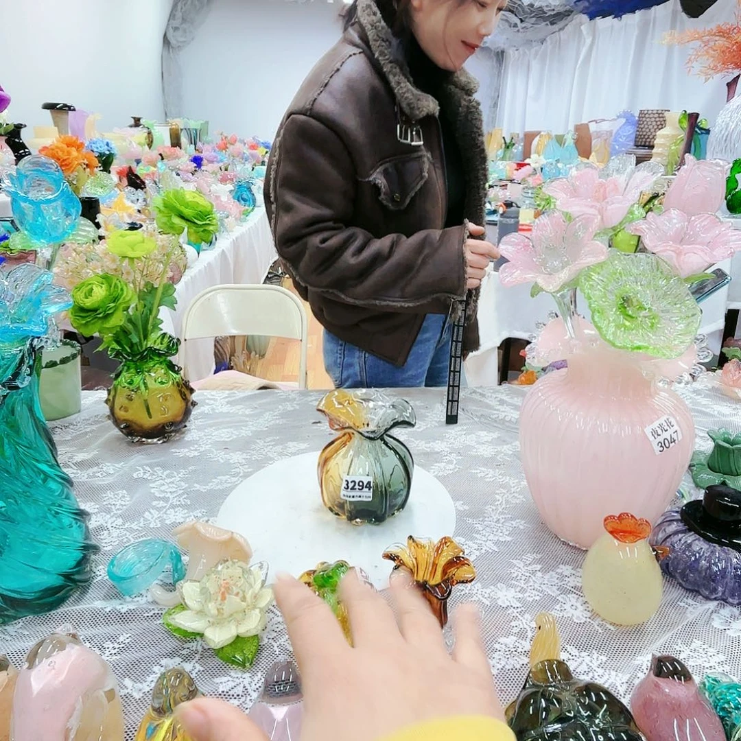 琉璃花瓶花器艺术品