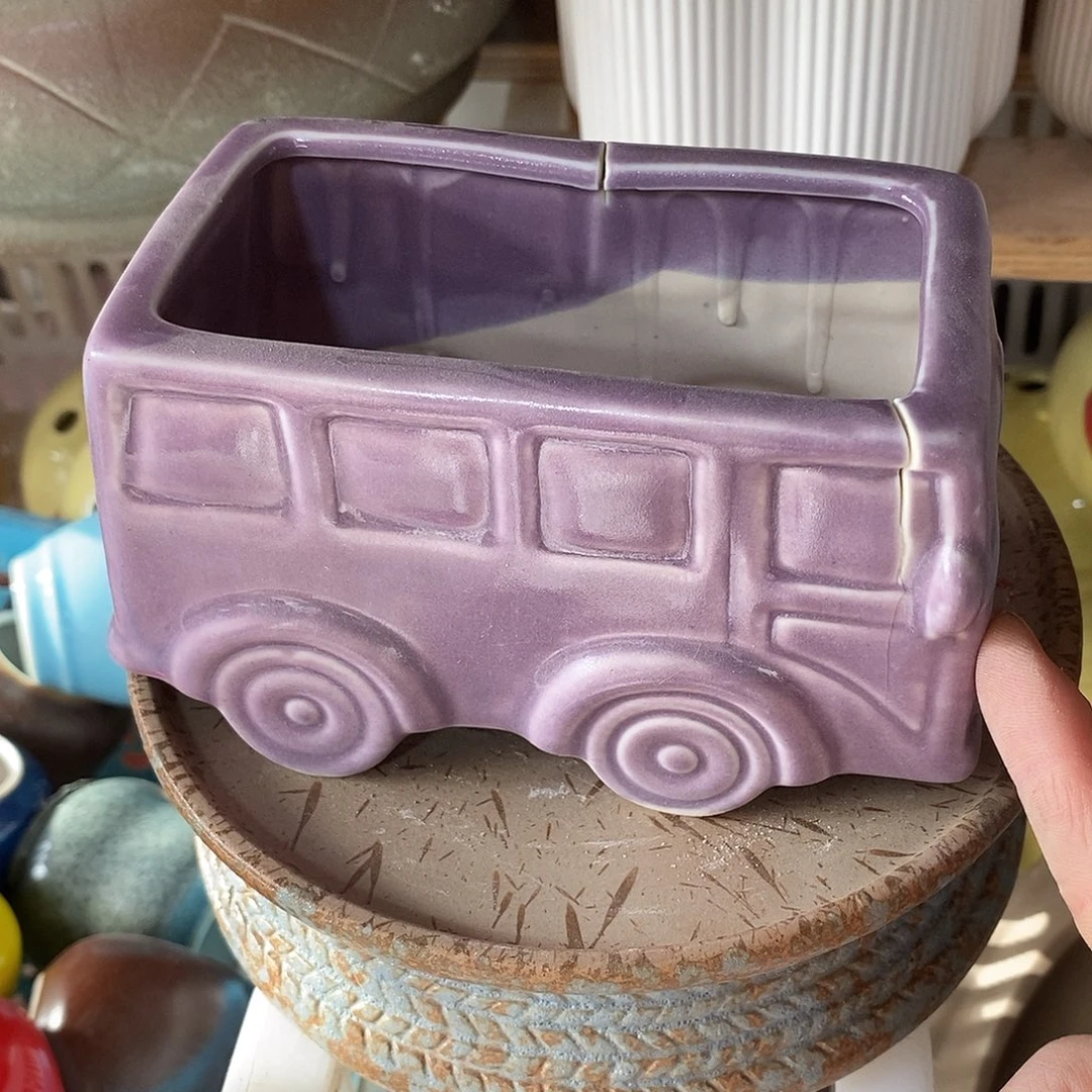 杯子陶陶盆有孔 窑裂修补 介意勿拍