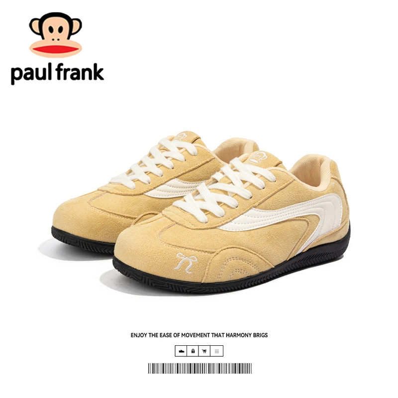 大嘴猴赛车鞋女2025新款百搭ins超火小众原创德训鞋运动休闲鞋女