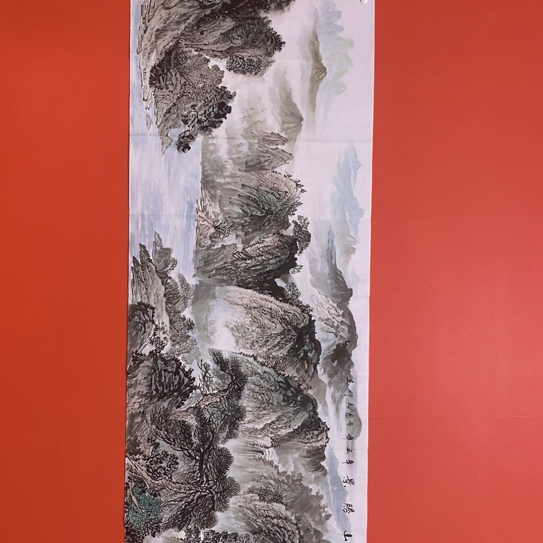 国画花鸟山水国画作品