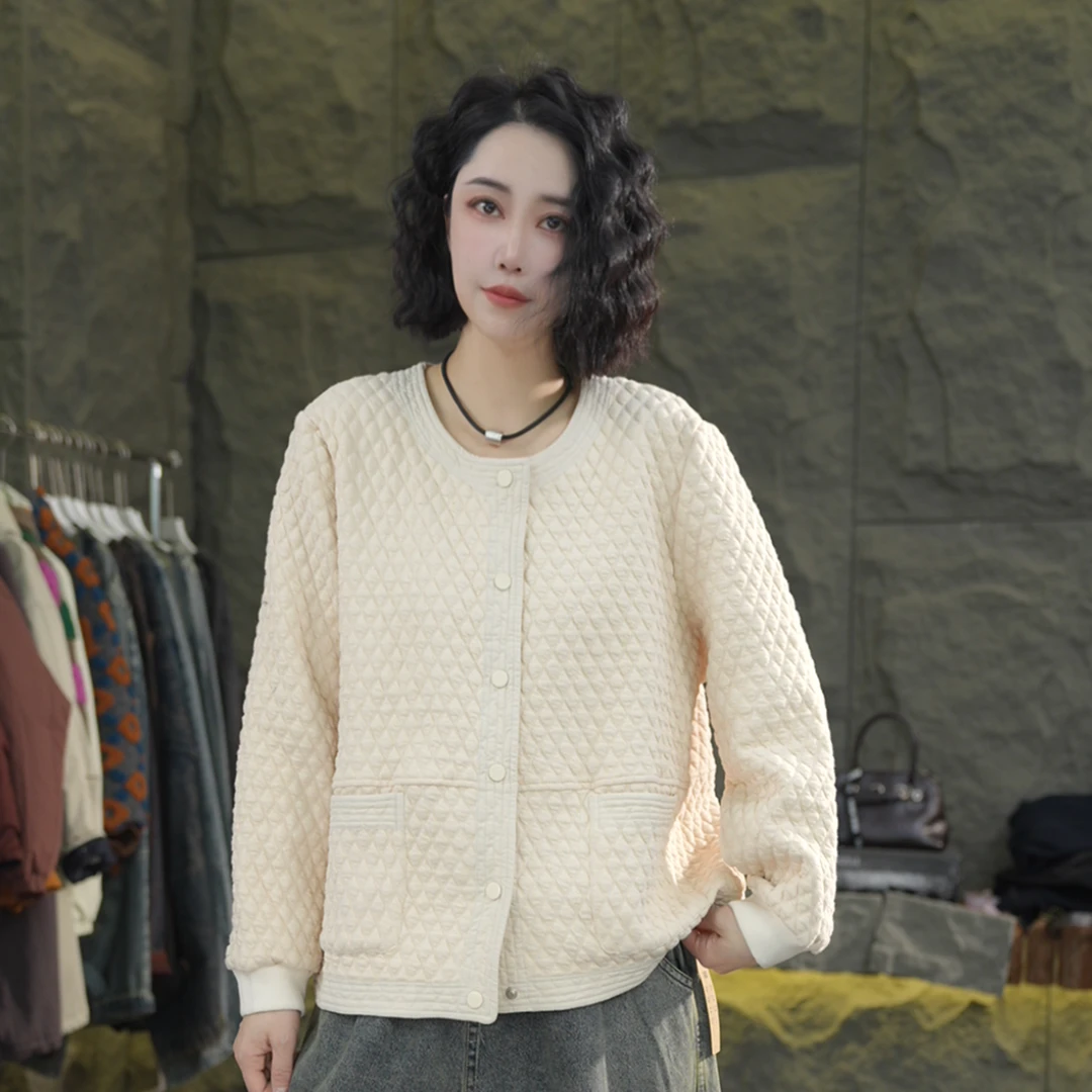 A02  春季新款外套慵懒风外套女宽松休闲长袖大版春秋外套