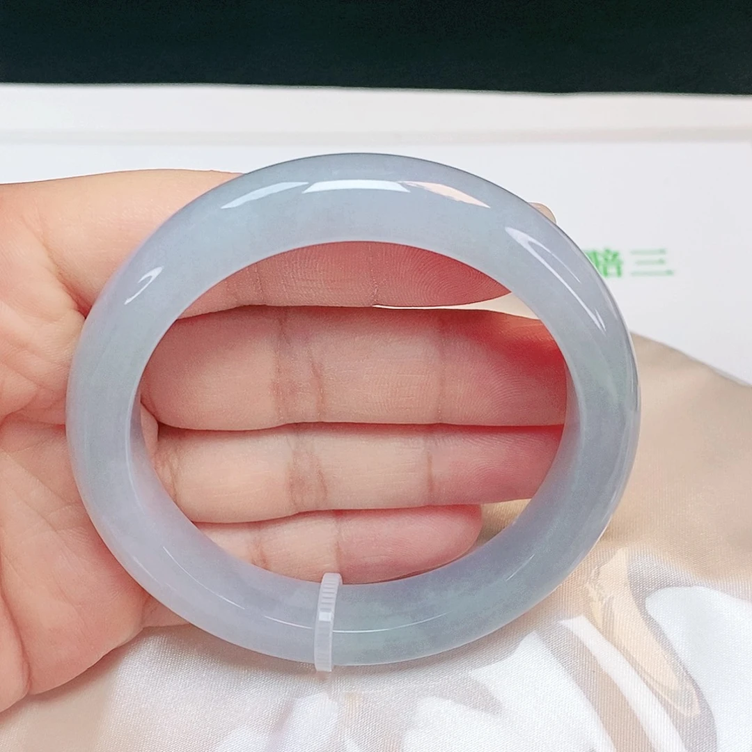 未镶嵌手镯翡翠正圈59