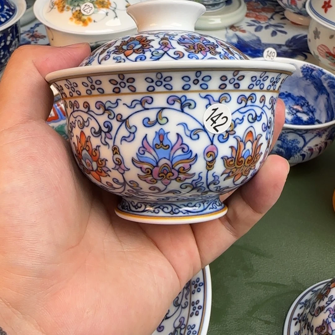 彦祖纯手工手绘茶具142