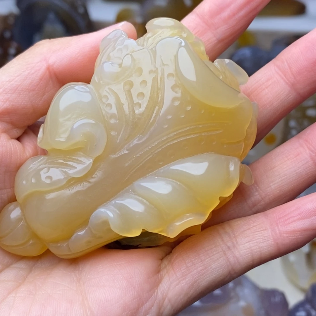玛瑙/玉髓未镶嵌把件