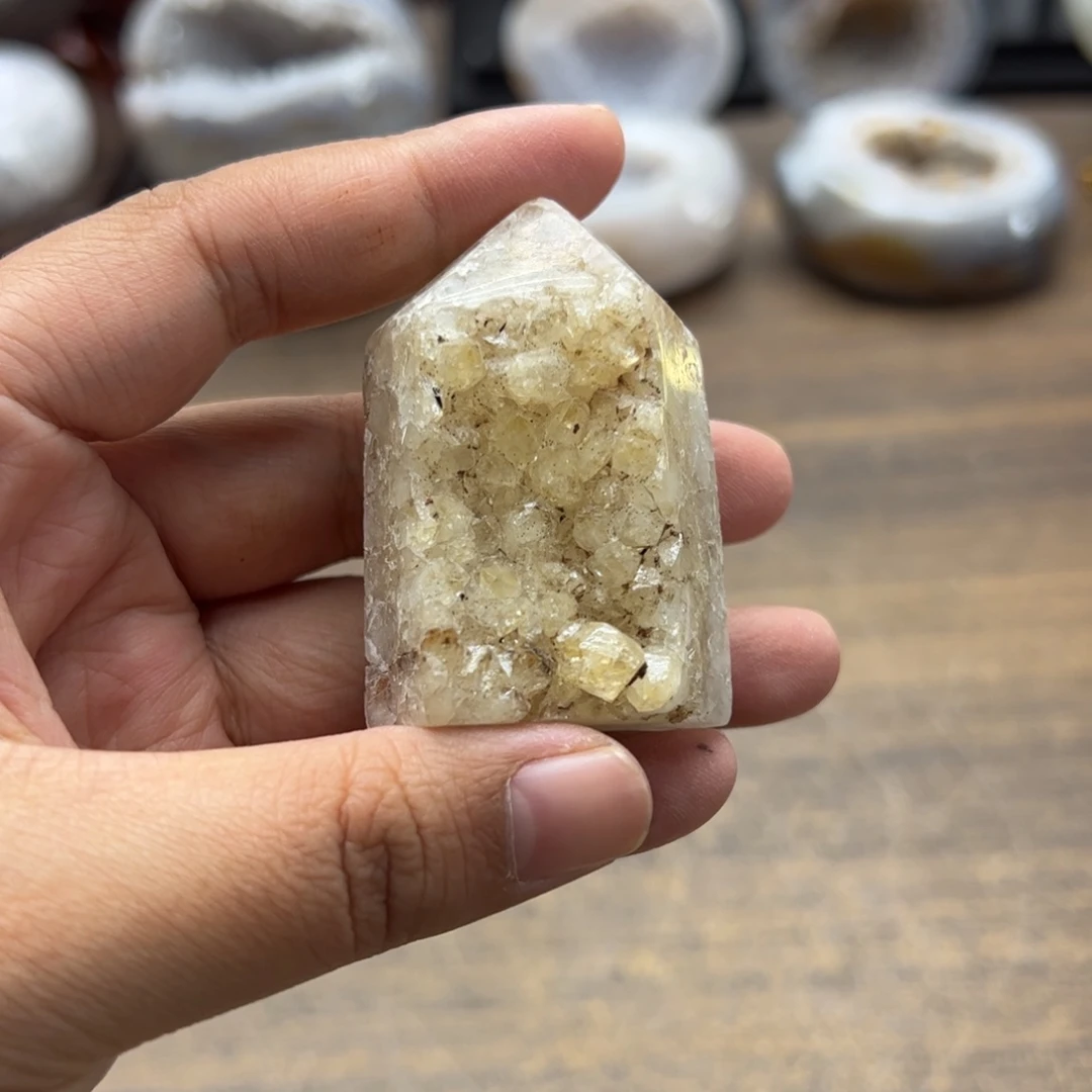 水晶水晶无镶嵌未镶嵌柱子43