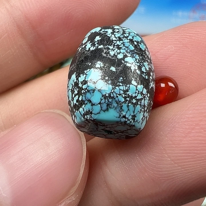 未镶嵌配饰南红玛瑙卡12.5