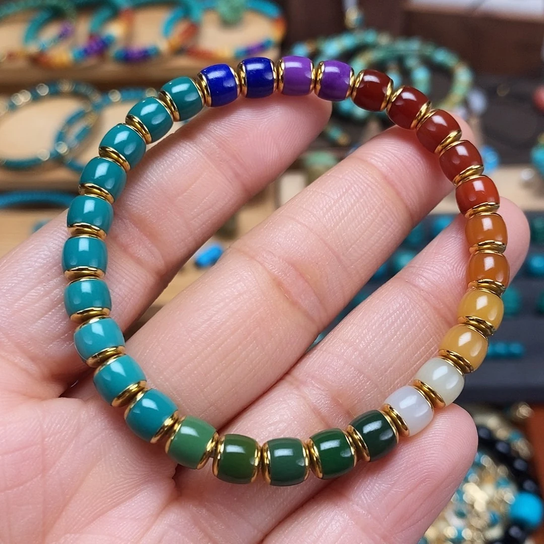 绿松石珠宝奇石未镶嵌