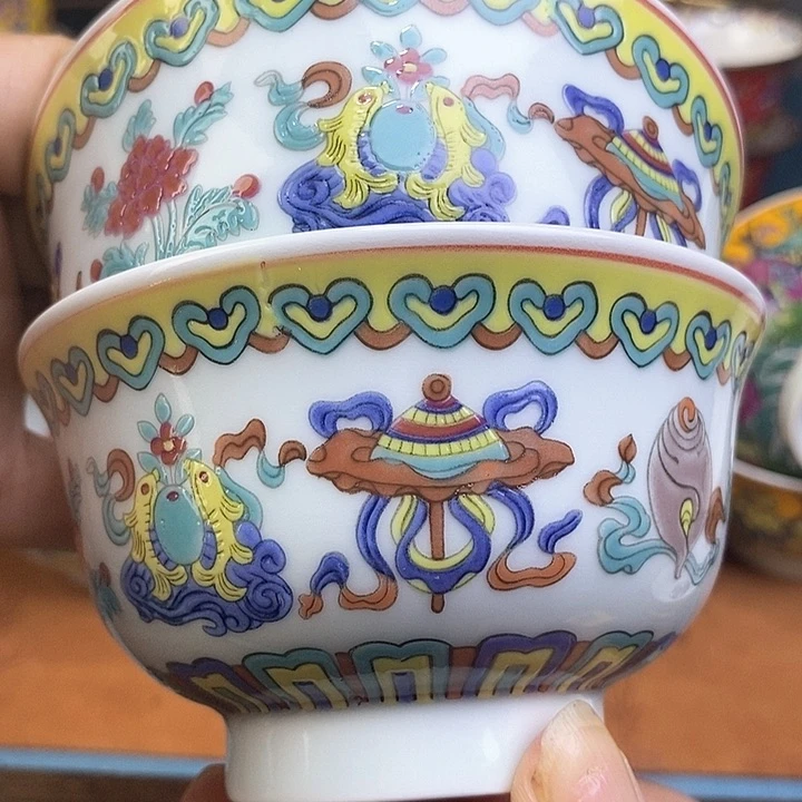 景德镇陶瓷藏式茶碗