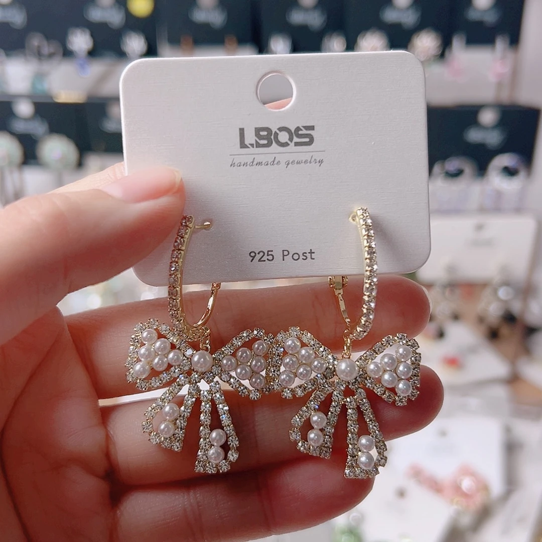 锆石纯铜合金耳环的