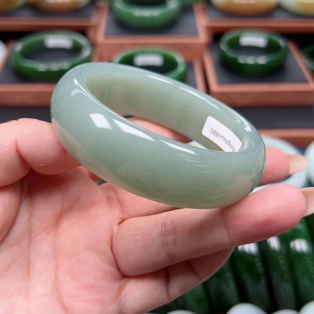 未镶嵌手镯和田玉5859圈口